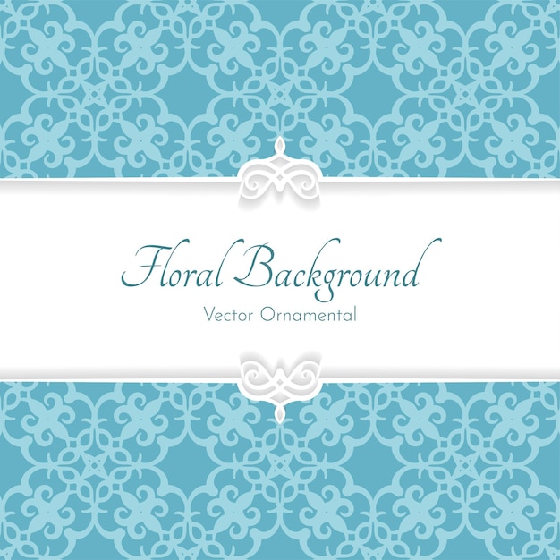 padrão floral elegante fundo clássico