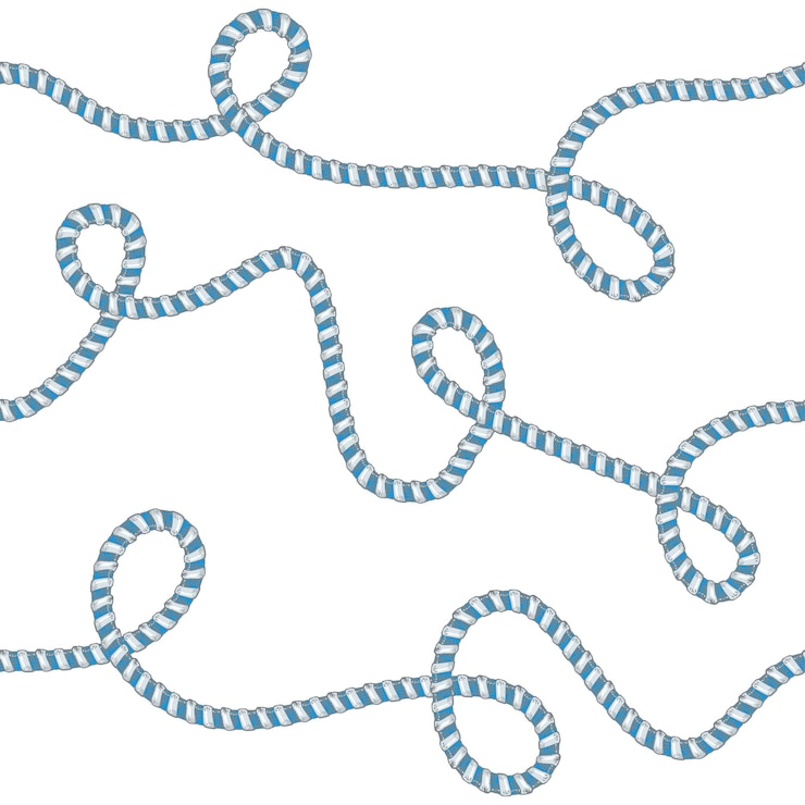 Vetor padrão perfeito com corrente de prata de esboço desenhado à mão retrô em fundo branco desenho de textura de gravação ótimo design para cartão de estilo de iate de quadro decorativo de moda têxtil