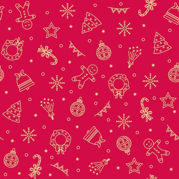 Padrão perfeito de fundo de natal ótima escolha para papel de embrulho