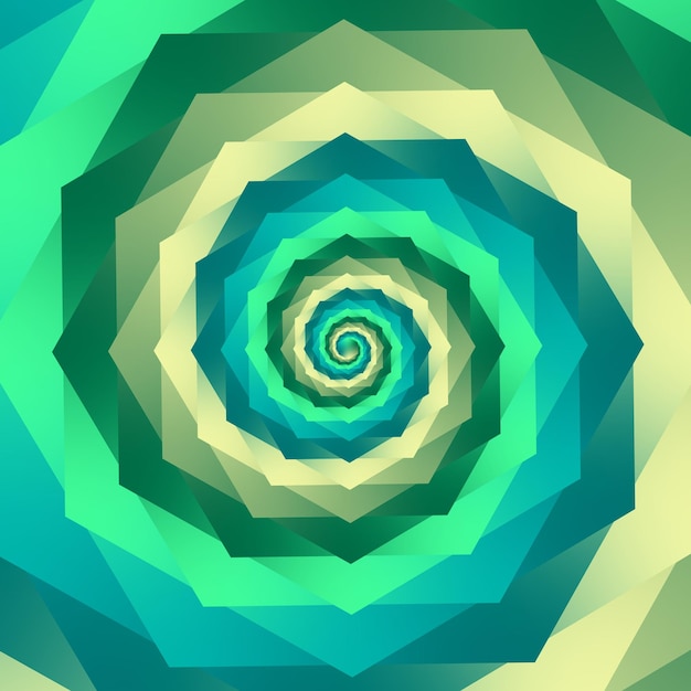 Padrão repetitivo do hexágono espiral