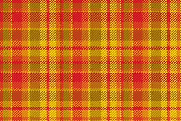 Padrão sem costura de tartan escocês repetível com textura de tecido de cheque Impressão têxtil listrada de fundo vetorial