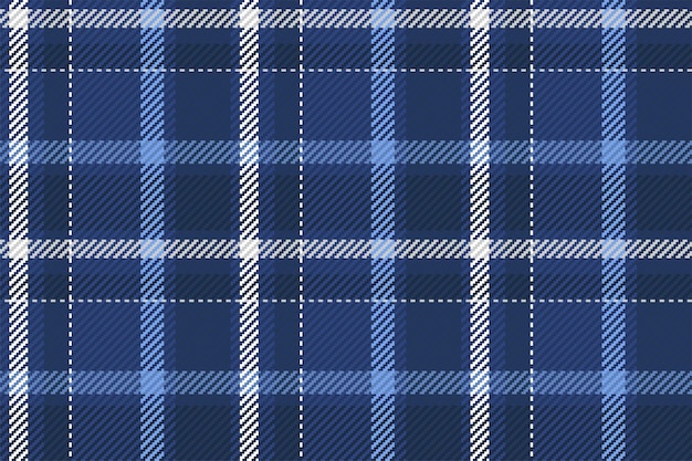 Padrão sem costura de tartan escocês repetível com textura de tecido de cheque impressão têxtil listrada de fundo vetorial