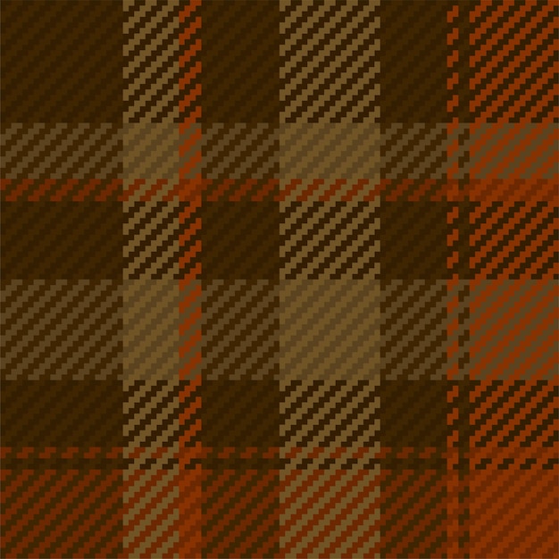 Vetor padrão sem costura de xadrez tartan escocês fundo repetível com textura de tecido de verificação vector pano de fundo impressão têxtil listrada