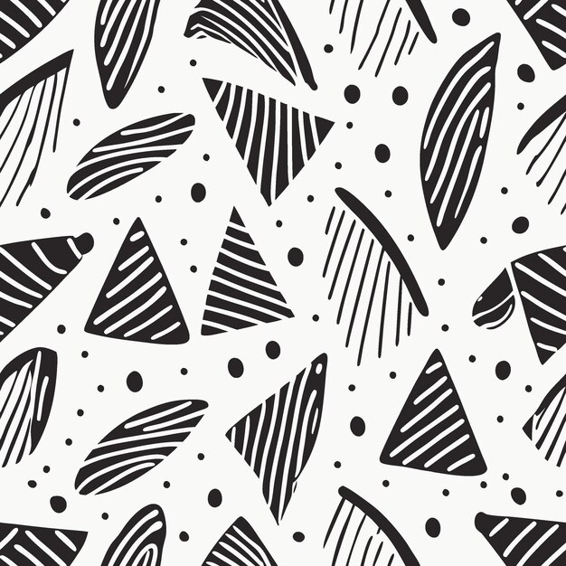 Padrão sem costura Geométrica Abstracta Textura Vector Ilustração Design Papel de parede Fundo