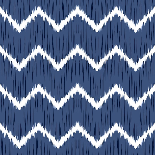 Padrão sem costura tribal ikat