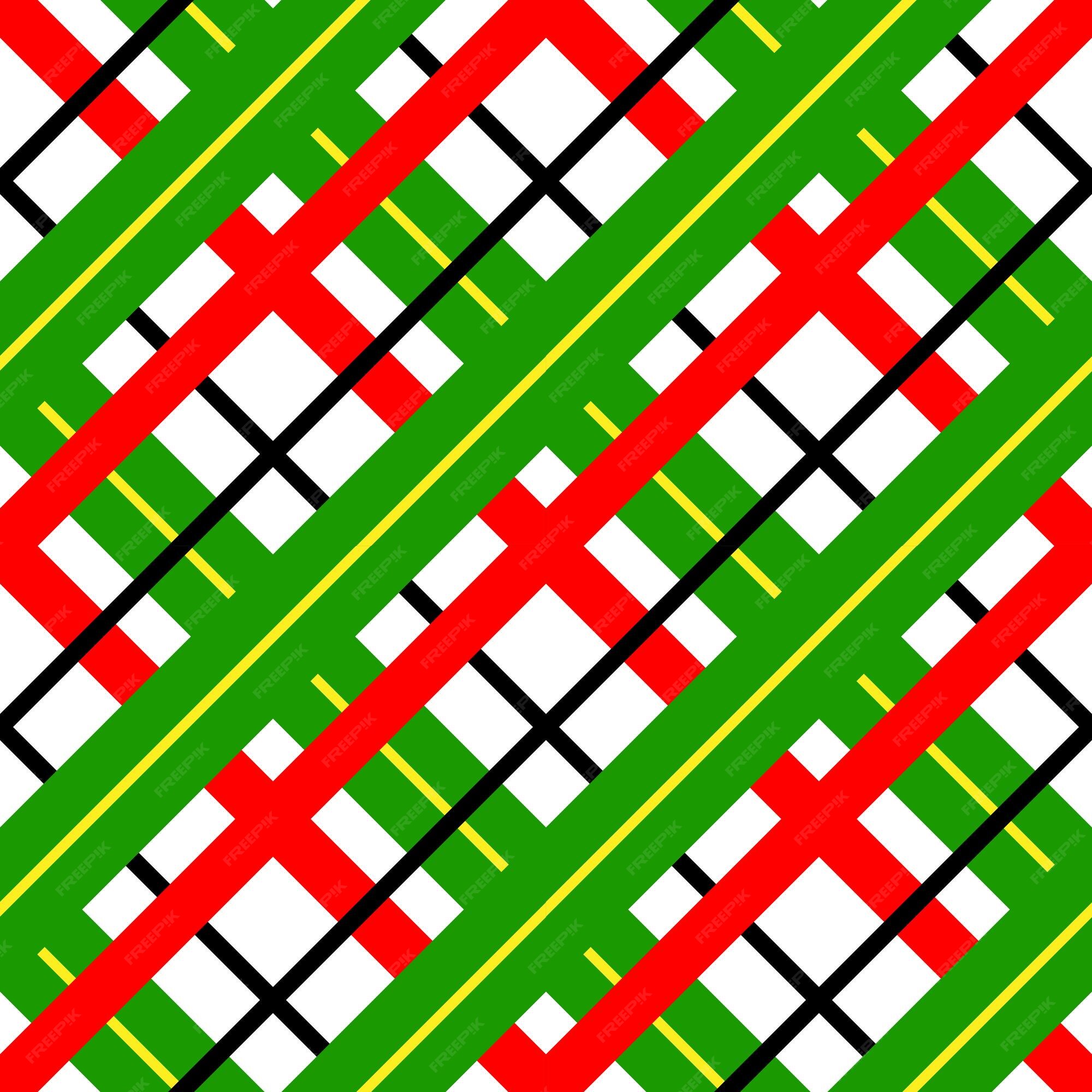 fundo xadrez verde vermelho de natal, textura xadrez padrão sem costura  tecido xadrez fundo, fundo guingão 14848893 Vetor no Vecteezy