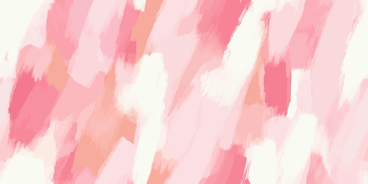 Vetor padrão sem costuras de moda com pinceladas cor-de-rosa modelo de moda para design paleta de cores suaves