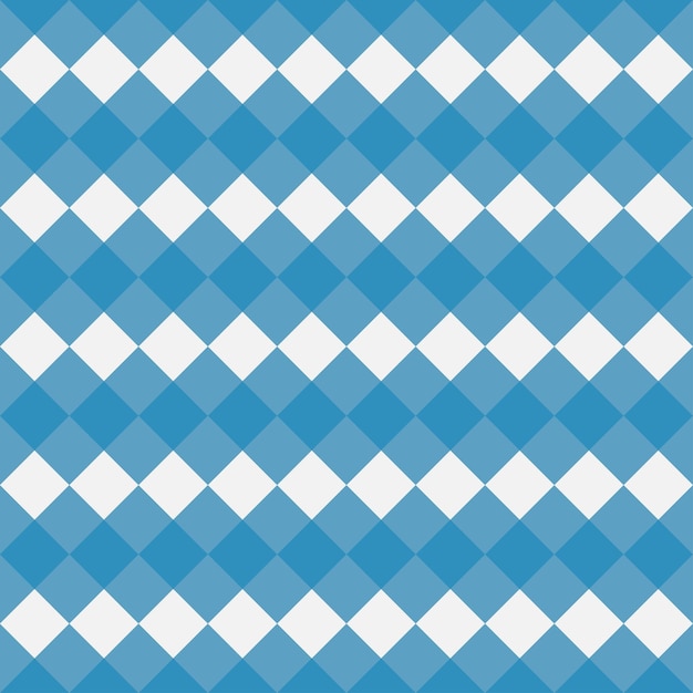 Padrão sem emenda azul guingão textura de quadrados de losango para toalhas de mesa xadrez roupas camisas