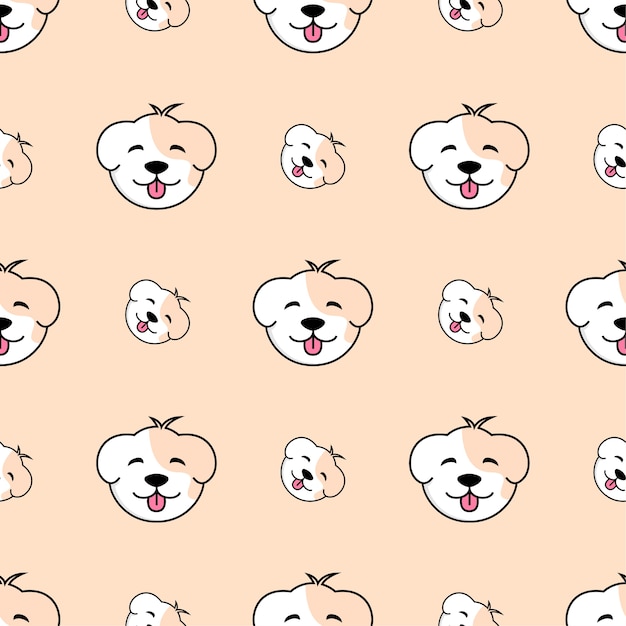 Padrão sem emenda de cachorro