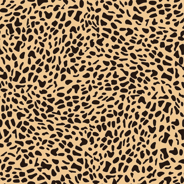 Padrão sem emenda de leopardo.