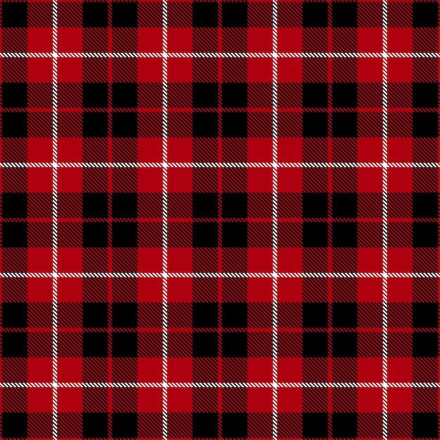 Vetor padrão sem emenda de vetor tartan