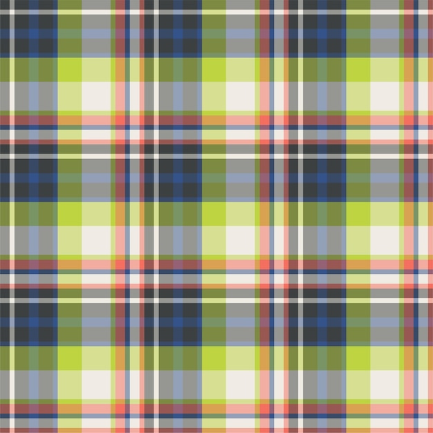 Padrão sem emenda xadrez xadrez. de fundo vector de ornamento têxtil. projeto de tecido plano. tartan.