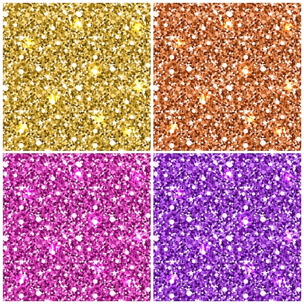 Padrão sem glitter ouro glitter