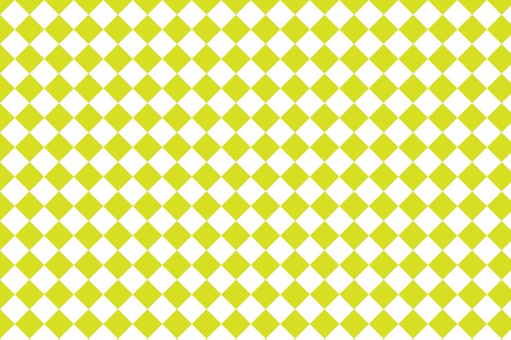 Vetor padrão simples de bloco quadrado de cor branca abstrato em fundo verde de grama