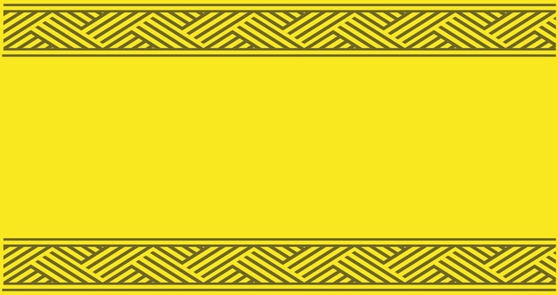 Padrão tribal étnico de fundo amarelo