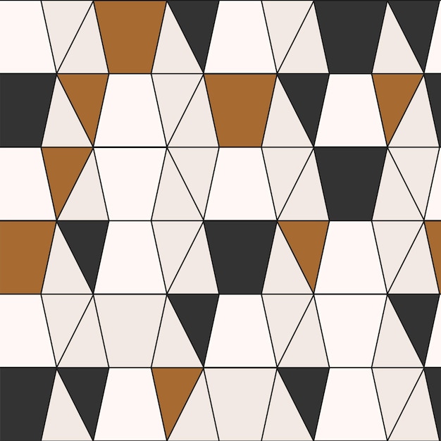 Padrão uniforme Desenho vetorial abstrato para têxteis e embalagens