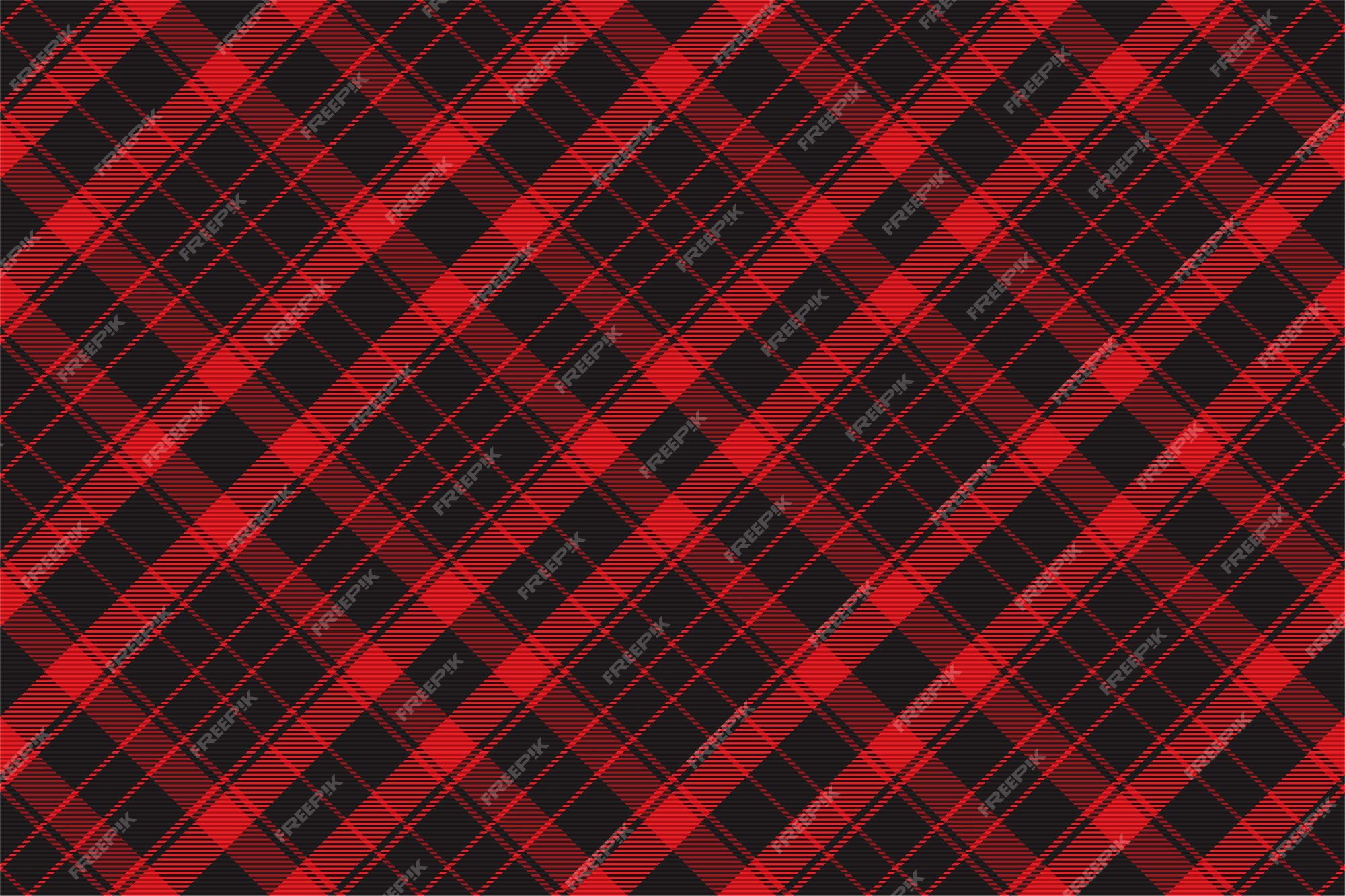 Plano de fundo padrão xadrez tartan sem emenda. textura de tecido.  ilustração vetorial., Vetor Premium em 2023