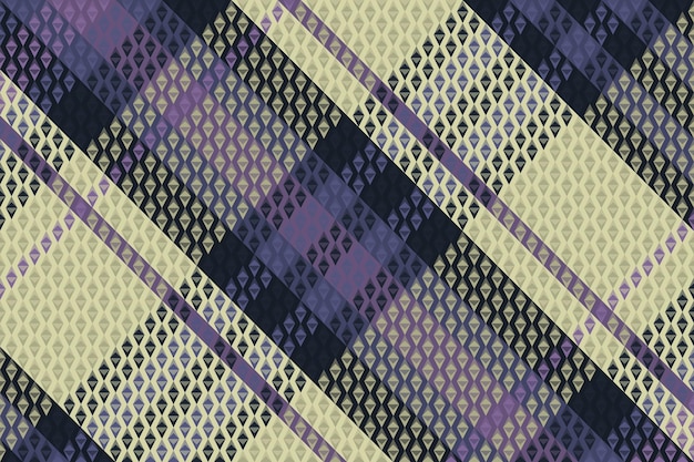 Padrão xadrez tartan com cor escura