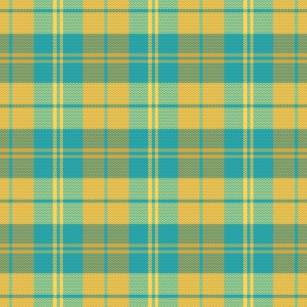 Padrão xadrez tartan com ilustração vetorial de textura