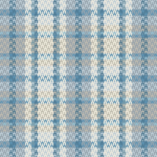 Padrão xadrez tartan sem costura com textura e cor pastel