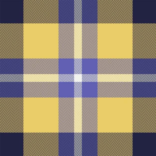 Padrão xadrez xadrez textura de tecido sem costura impressão têxtil tartan