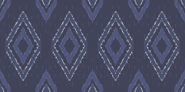 Padrões de tecido étnico étnico fundo Tribal Ikat geometria tecido sem costura padrão vintage retrô