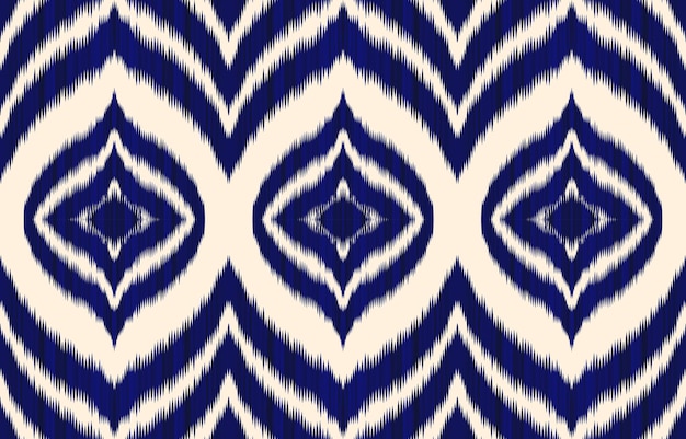 Padrões Ikat antigos luxuosos reais Geométricos étnicos tribais estilo retrô vintage Têxteis de tecido