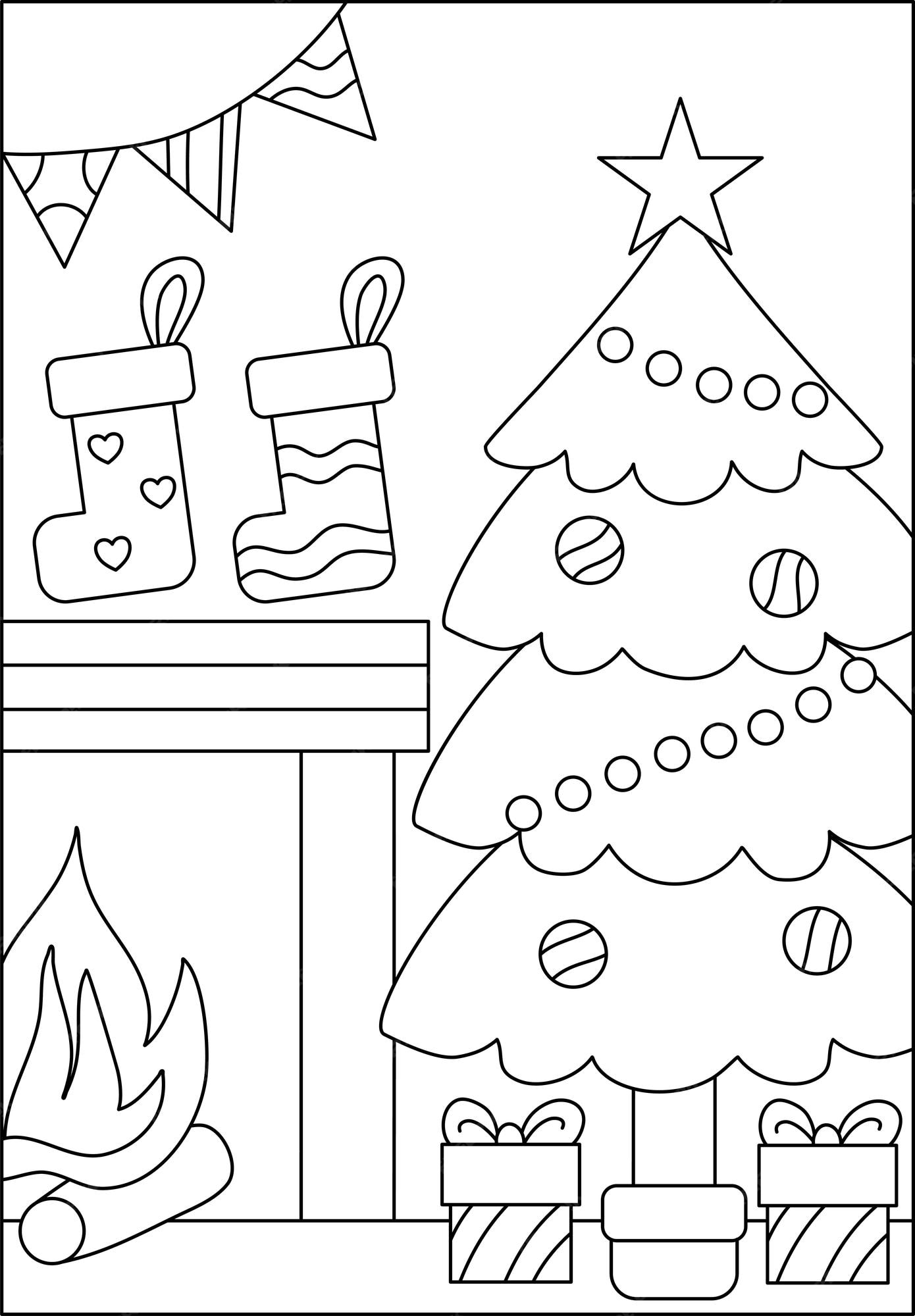 Atividades de Natal: desenhos para pintar e muito mais! 