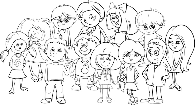 Desenho de Pronto para a escola para Colorir - Colorir.com