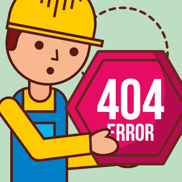 Página de erro 404 não encontrada