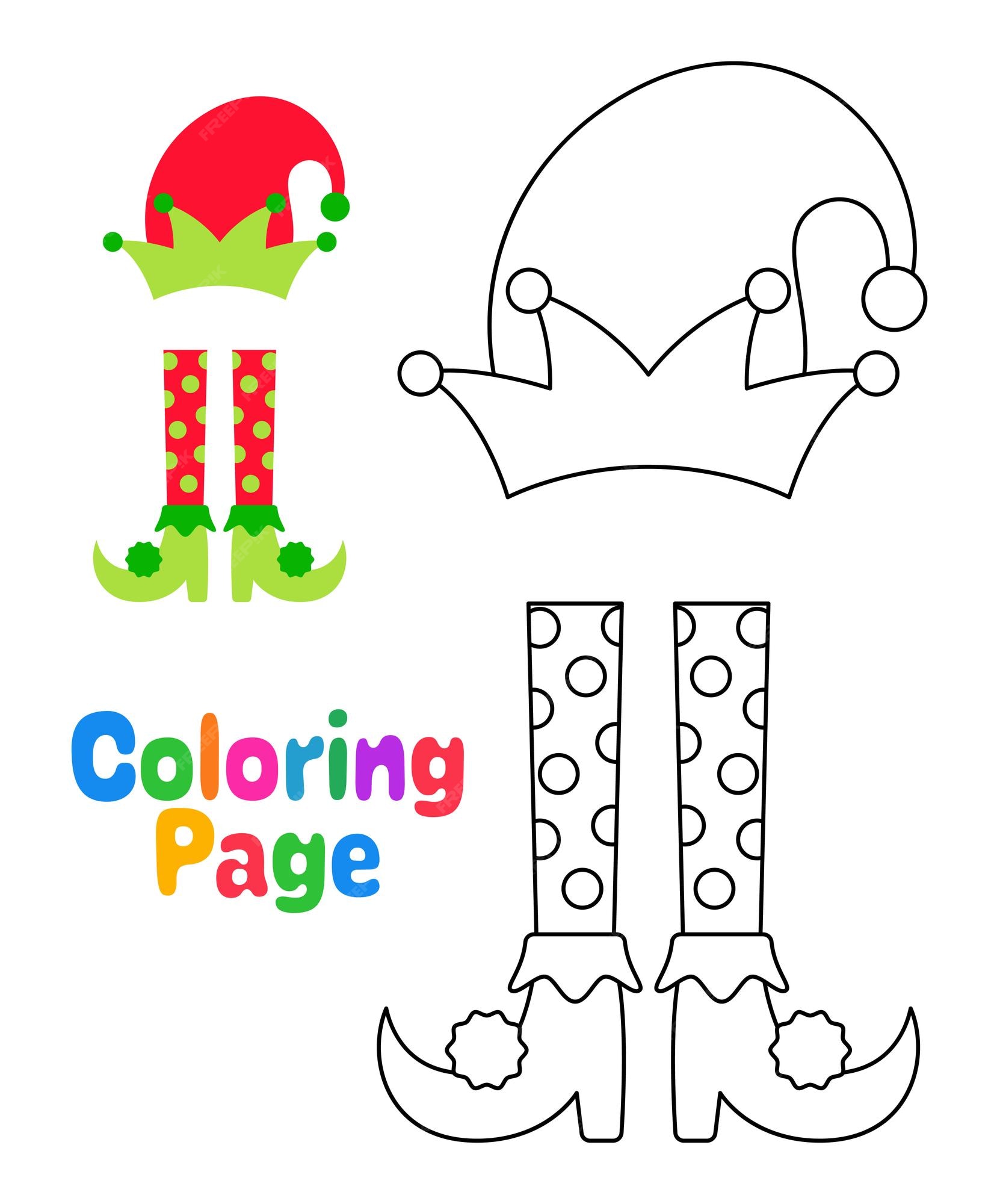 Fundo Elfo De Desenho Animado Fundo, Páginas Para Colorir De Fantasia,  Imagem De Um Elfo Para Colorir, Duende Imagem de plano de fundo para  download gratuito