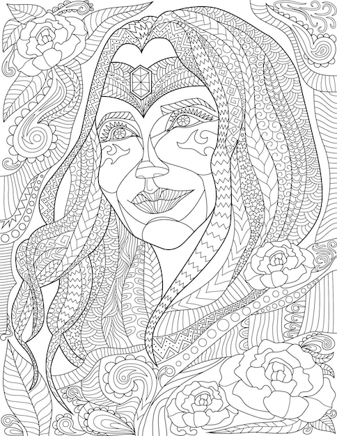 60 Folhas Desenho Pra Colorir Pintar Para Meninas