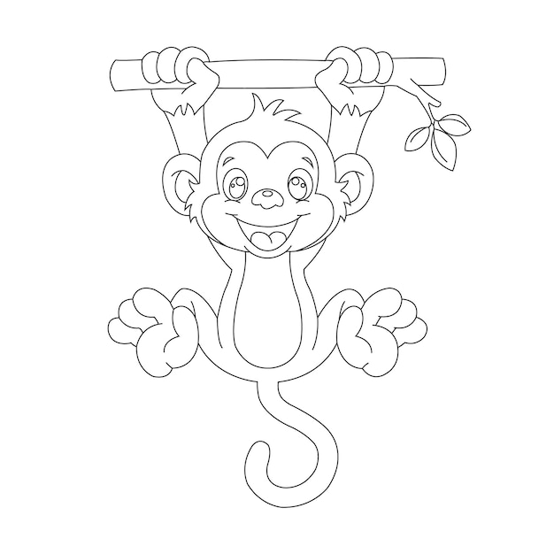 Macaco – Desenhos para Colorir - Desenhos Para Colorir