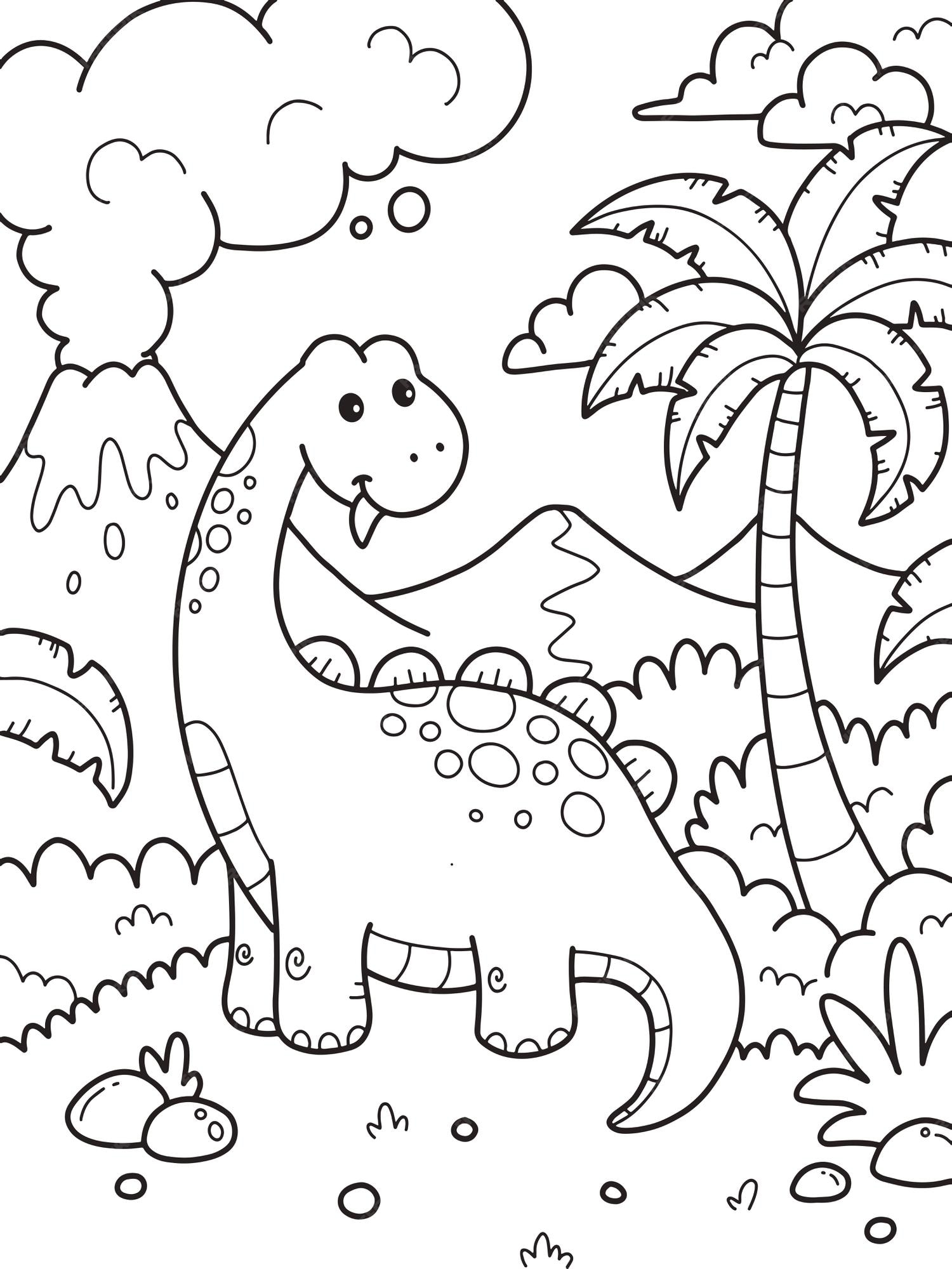 Coloriage Dinossauros - Dinossauros - Just Color Crianças : Páginas para  colorir para crianças