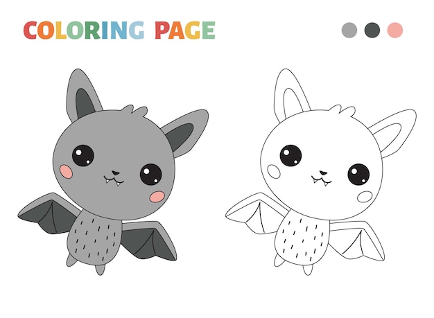 Eevee fofo para colorir