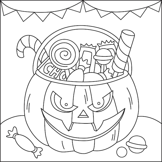 50 Desenhos de Halloween para Colorir: Imprima Gratuitamente  Halloween  para colorir, Desenhos de halloween, Desenho de abóbora