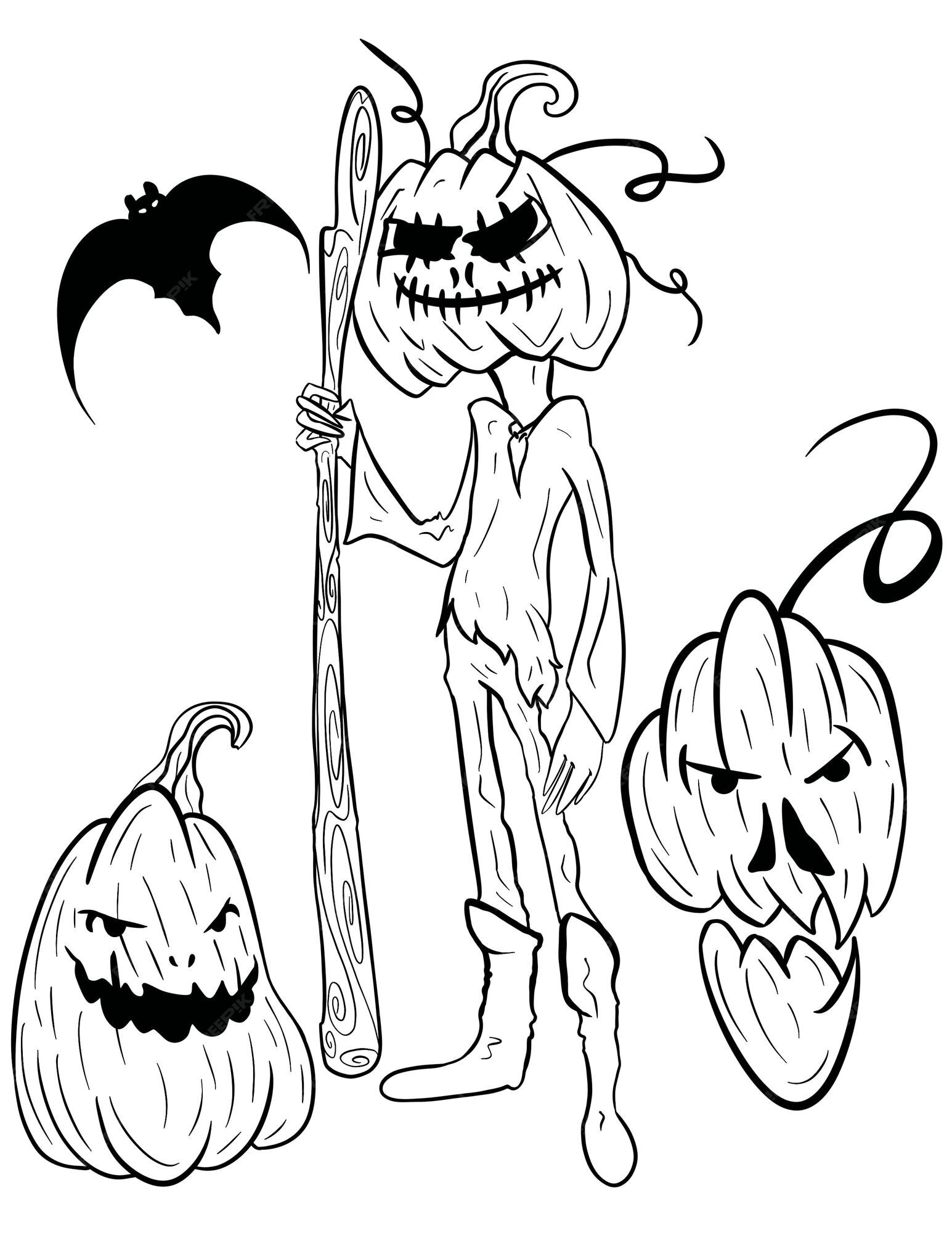 Frozen Halloween Coloring Pages - Frozen Characters Coloring Pages -  Desenhos para colorir para crianças e adultos