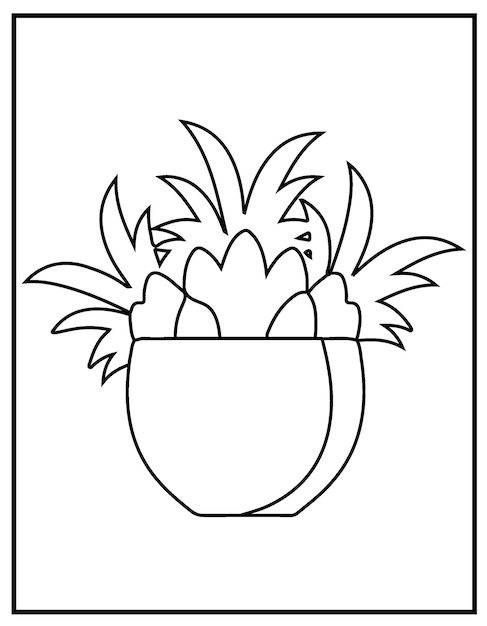 Desenhos de Cactos para colorir - Bora Colorir