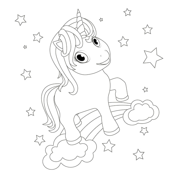 my little pony para colorir 53  Traço de arco-íris, Páginas para colorir,  Pónei