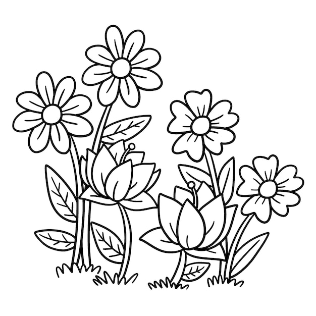 Desenho de Ramalhete para colorir  Desenhos para colorir e imprimir gratis