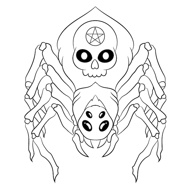 Halloween para colorir 46 –  – Desenhos para Colorir