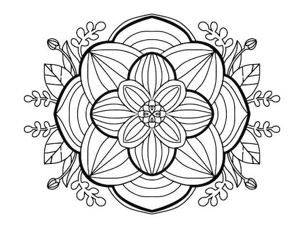 Mandalas Flores Para Colorir E Relaxar - Livrarias Curitiba