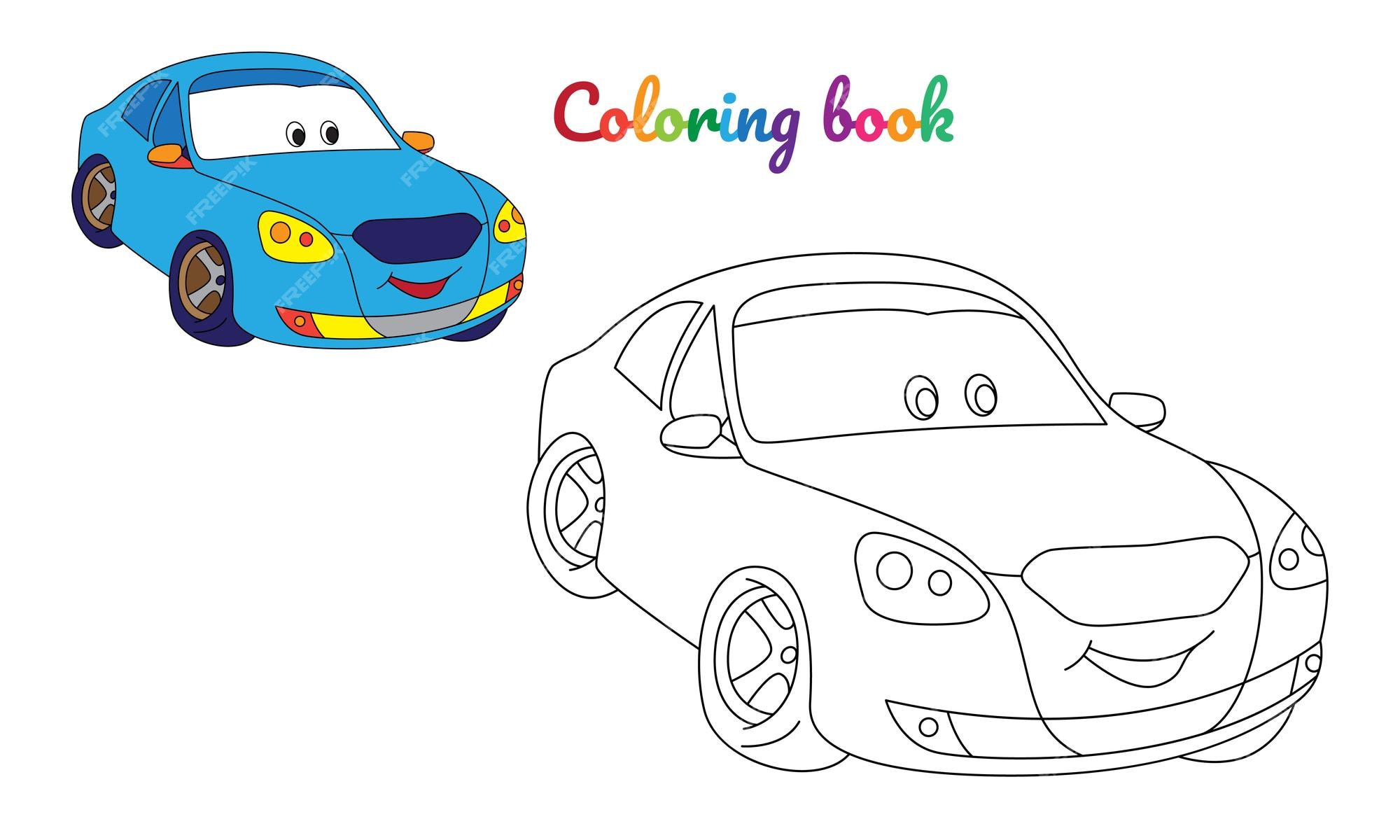 50 Desenhos de Carros para Colorir/Pintar! (Grátis)  Carros para colorir,  Desenhos de carros, Desenhos para colorir carros