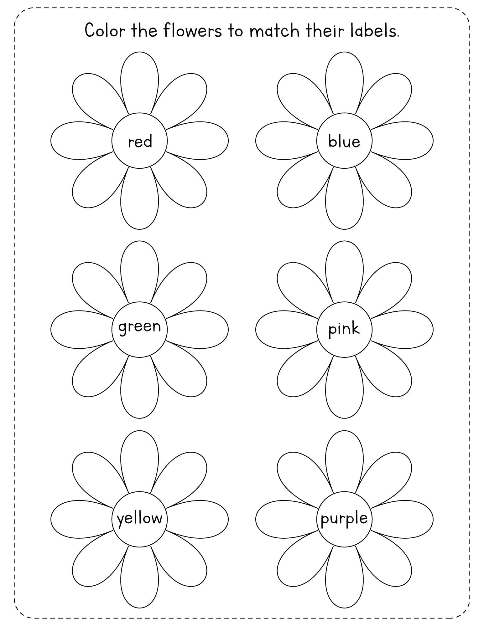 Desenho da Primavera para Colorir: Imagens para Educação Infantil