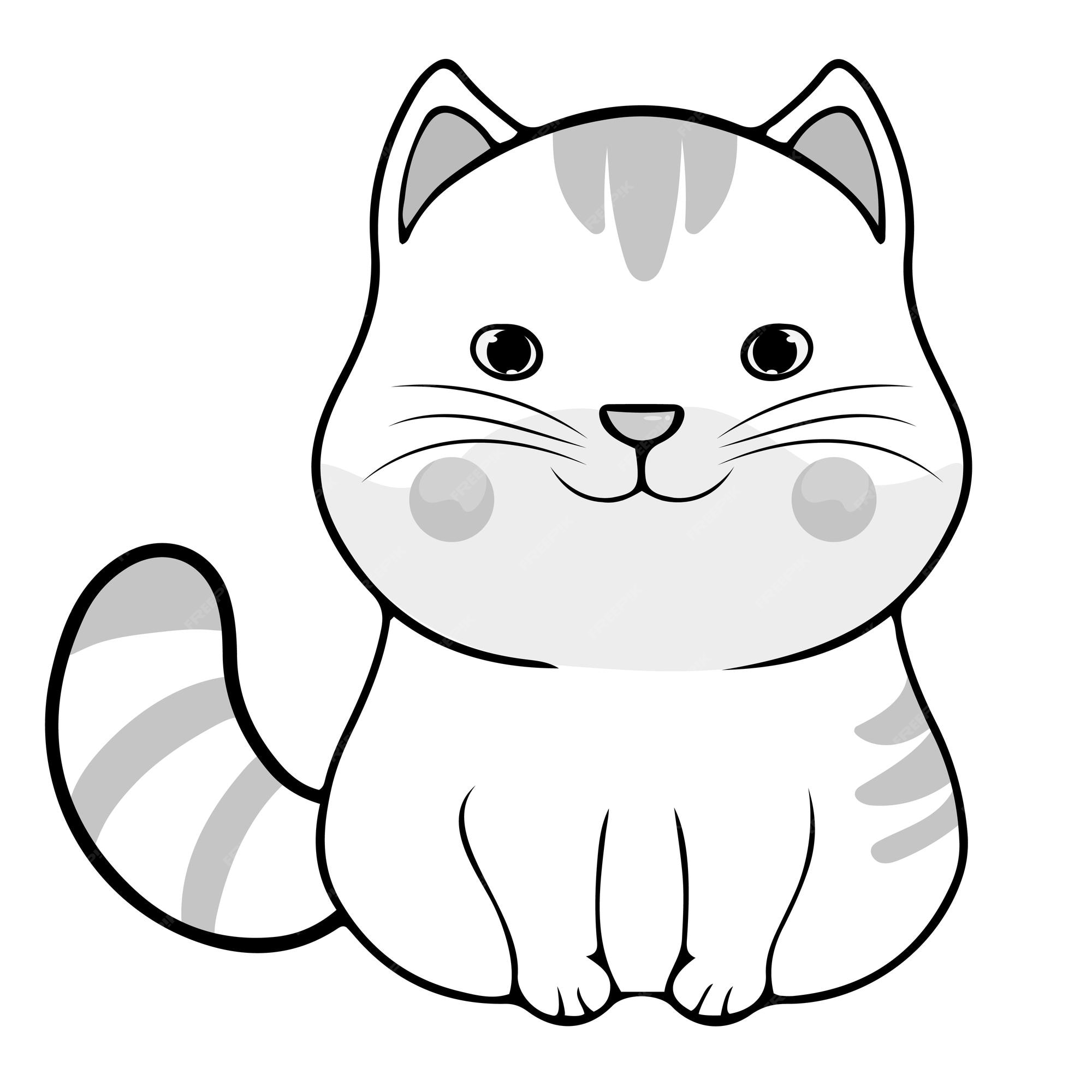 Desenho de gato unicórnio para colorir  Desenhos para colorir e imprimir  gratis