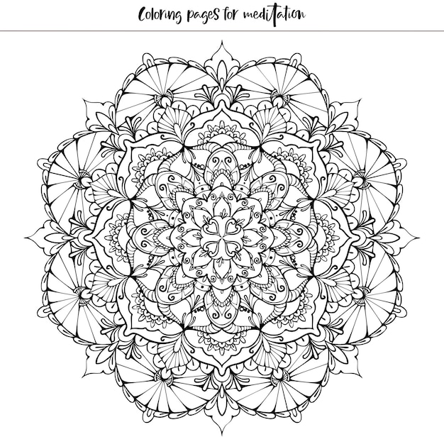 Mandala páginas para colorir para crianças e adultos - divertido e  relaxante jogo de colorir para meninos e meninas Qualquer  Idade::Appstore for Android