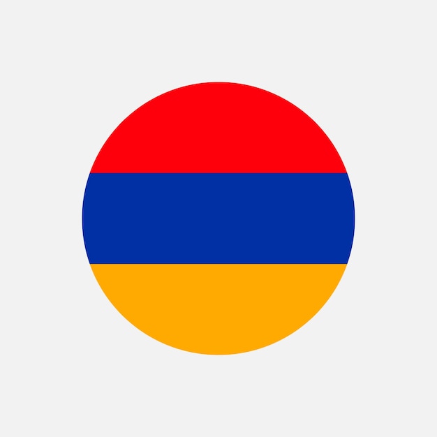 País armênia armênia bandeira ilustração vetorial