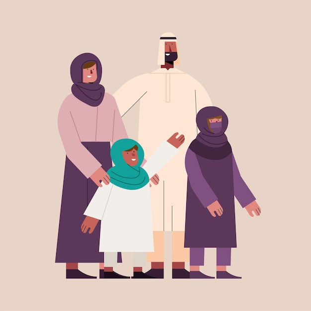 Pais de familia muçulmanos