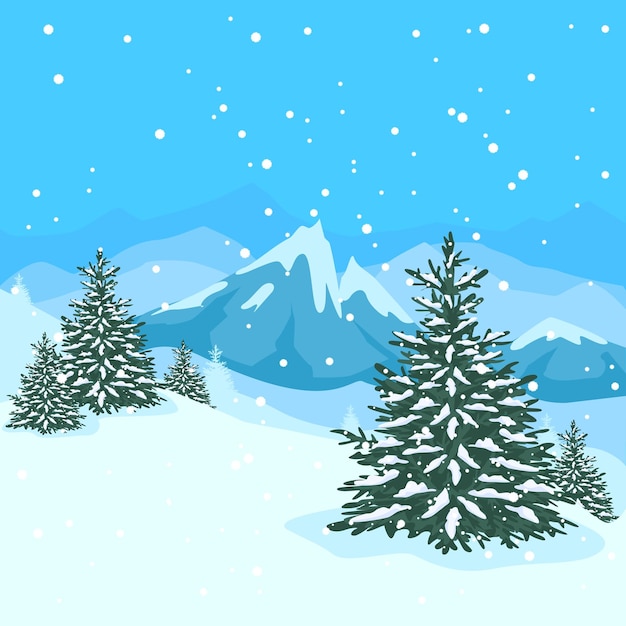 Paisagem de inverno