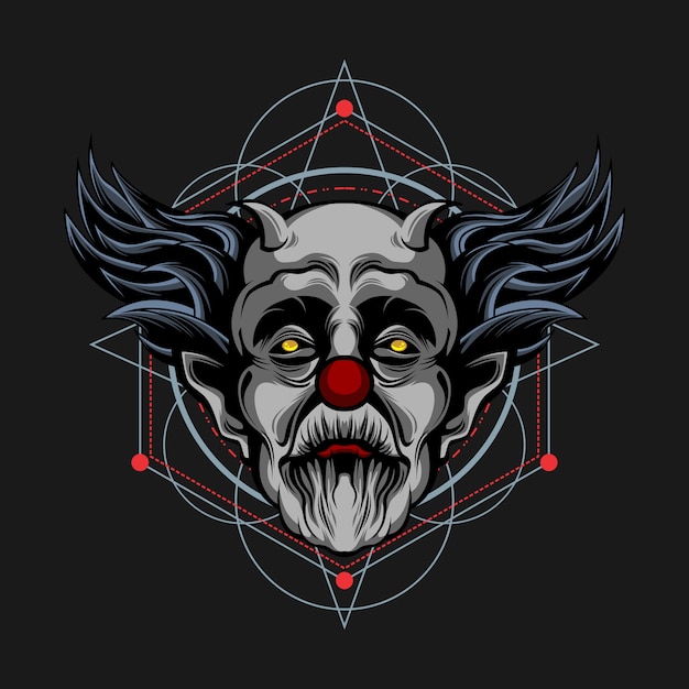 palhaço de monstro